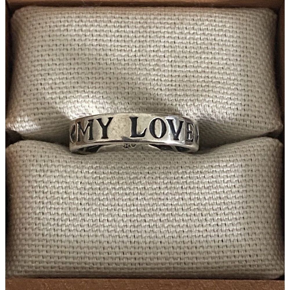 James Avery Retired “My Love” Ring Size 7.5